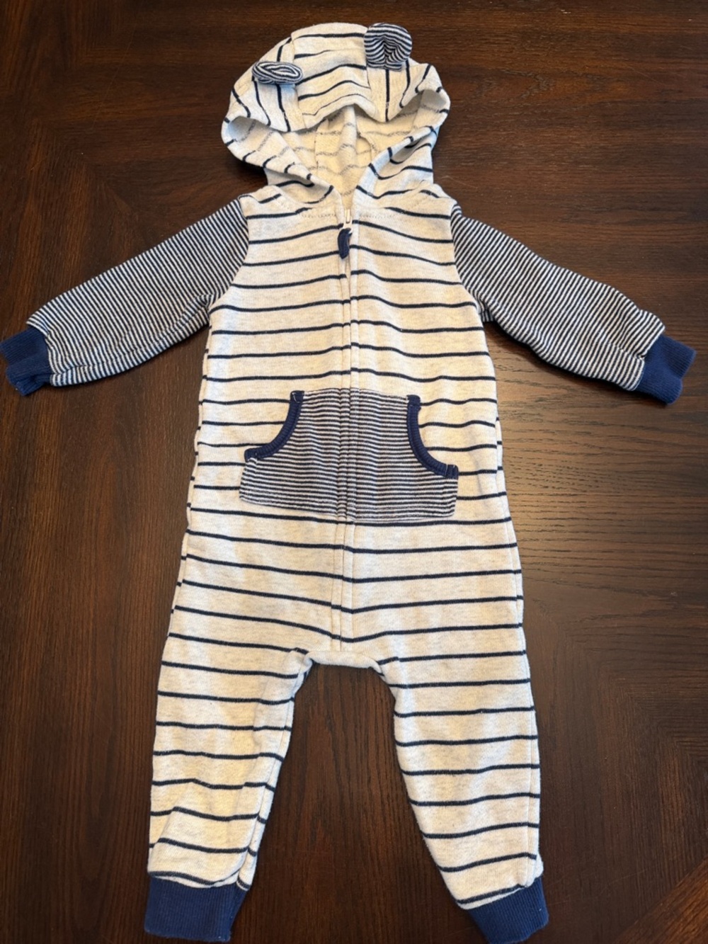 Carter’s Baby Boy 12M Bundle Sleep & Play One Pieces Lot of 3 NWT & NWT Included - Picture 9 of 15